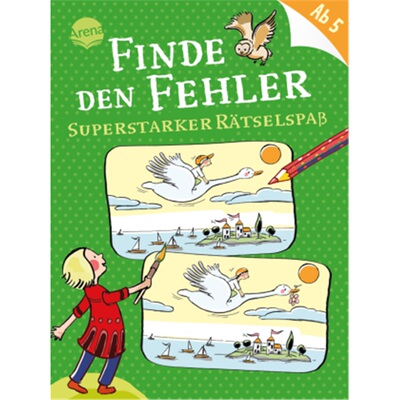 预订【德语】Finde den Fehler. Superstarker Ratselspaß[9783401716282]