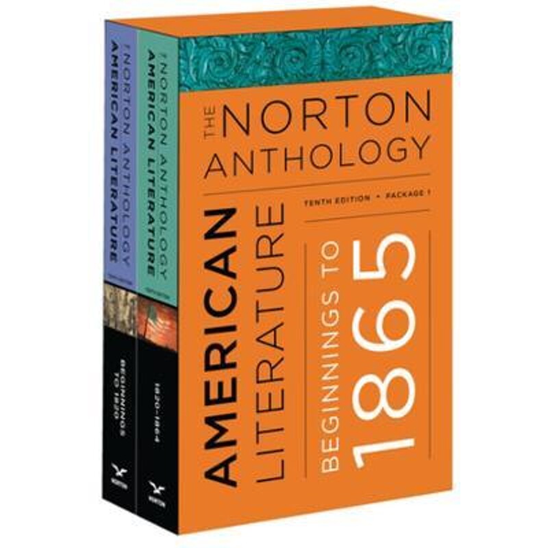 现货 诺顿美国文学选2册第10版 英文原版 The Norton Anthology of American Literature  A&B  上册2本第10版