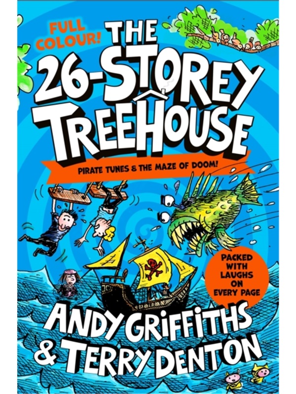 现货全彩版 26层树屋故事 The 26-Storey Treehouse:小屁孩树屋历险记 疯狂树屋历险记 儿童初级章节书 7-12岁 【上海外文书店】