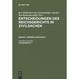 按需印刷不退不换DEG Sachenrecht, 1[9783111058719]