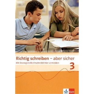 schreiben aber sicher 预订 9783122179038 Richtig 德语