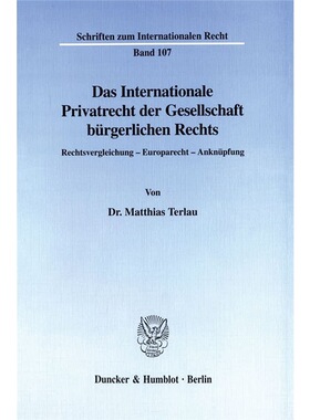 预订不退不换德语 Das Internationale Privatrecht der Gesell