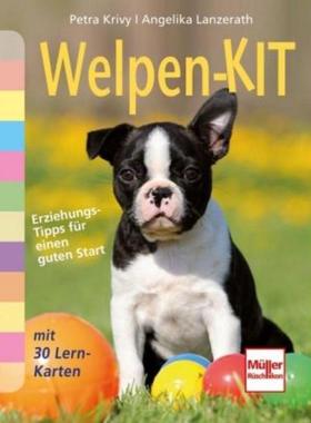 预订【德语】 Welpen-Kit:Erziehungs-Tipps für einen guten Start mit 30 Lern-Karten