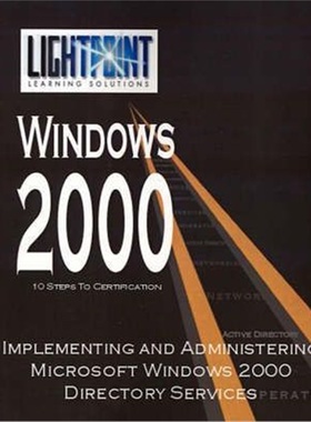 按需印刷Implementing and Administering Microsoft Windows 2000 Directory Services[9780595148202]
