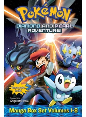 预订Pokemon Diamond and Pearl Adventure! Box Set[9781421542416]