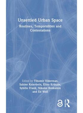 按需印刷不退不换TF Unsettled Urban Space[9780367258610]