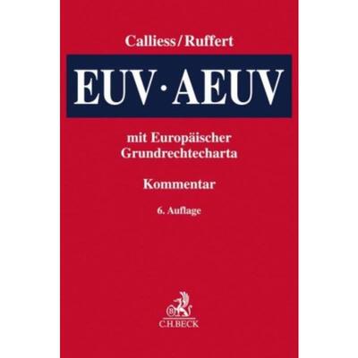 预订不退不换德语 EUV/AEUV:Das Verfassungsrecht der Europai