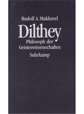 预订【德语】Dilthey:Philosoph der Geisteswissenschaften