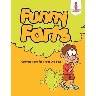 Year Coloring 9780228205111 Boys Old for Book Farts 按需印刷Funny