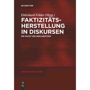 按需印刷不退不换DEG Faktizit?tsherstellung in Diskursen[9783110289732]