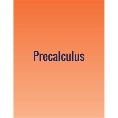 按需印刷不退不换Precalculus[9781680920406]