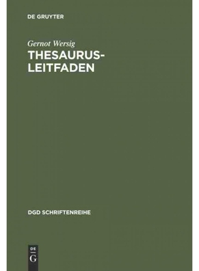 按需印刷DEG Thesaurus Leitfaden[9783794036288]