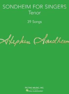 预订不退不换Sondheim for Singers:39 Songs