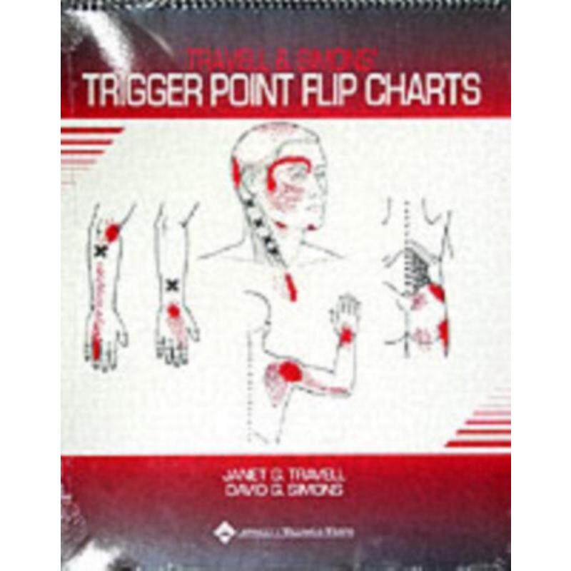 预订不退不换Travell and Simons' Trigger Point Flip Charts