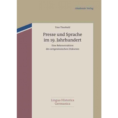 按需印刷不退不换DEG Presse und Sprache im 19. Jahrhundert[9783050057057]