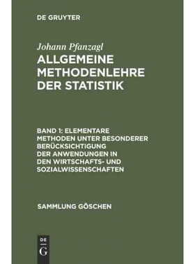 按需印刷【德语】Elementare Methoden unter besonderer Berücksichtigung der Anwendungen in den Wi[9783110096743]
