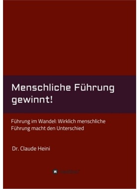 预订【德语】Menschliche Fuhrung gewinnt![9783347116702]