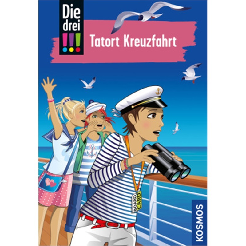 预订【德语】Die drei !!!, Tatort Kreuzfahrt[9783440171967]