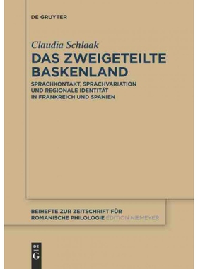 按需印刷不退不换DEG Das zweigeteilte Baskenland[9783110372397]
