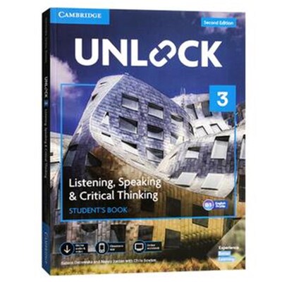 Unlock Level 3（2nd edition）: listening and speaking & critical thinking with Mob App/online workbook & downloadable vi