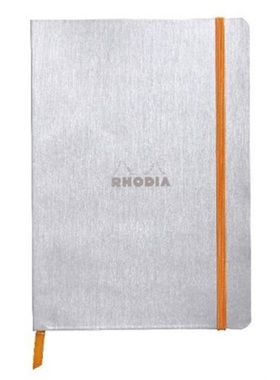 预订【德语】 Rhodiarama flexi Blattes Notizbuch A5 80 Blatt liniert Papier elfenbei[3037921174012]