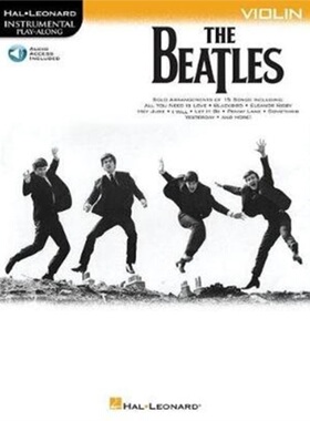 预订Beatles - Instrumental Play-Along Violin[9781495090738]