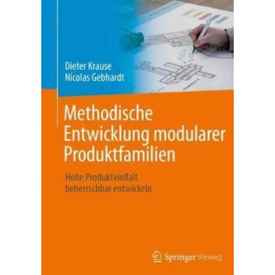 预订【德语】 Methodische Entwicklung modularer Produktfamilien:Hohe Produktvielfalt beherrschbar