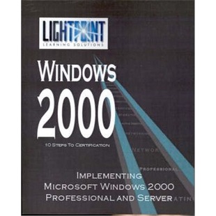 2000 Professional and 按需印刷Implementing 9780595148165 Windows Server Microsoft