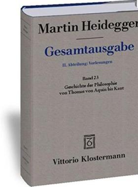 预订【德语】 Geschichte der Philosophie von Thomas von Aquin bis Kant. (Wintersemester