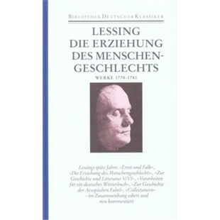 1778 Gesc Zur Menschengeschlechts; 德语 Werke Ernst Die 1781 Falk; 预订 Erziehung und des