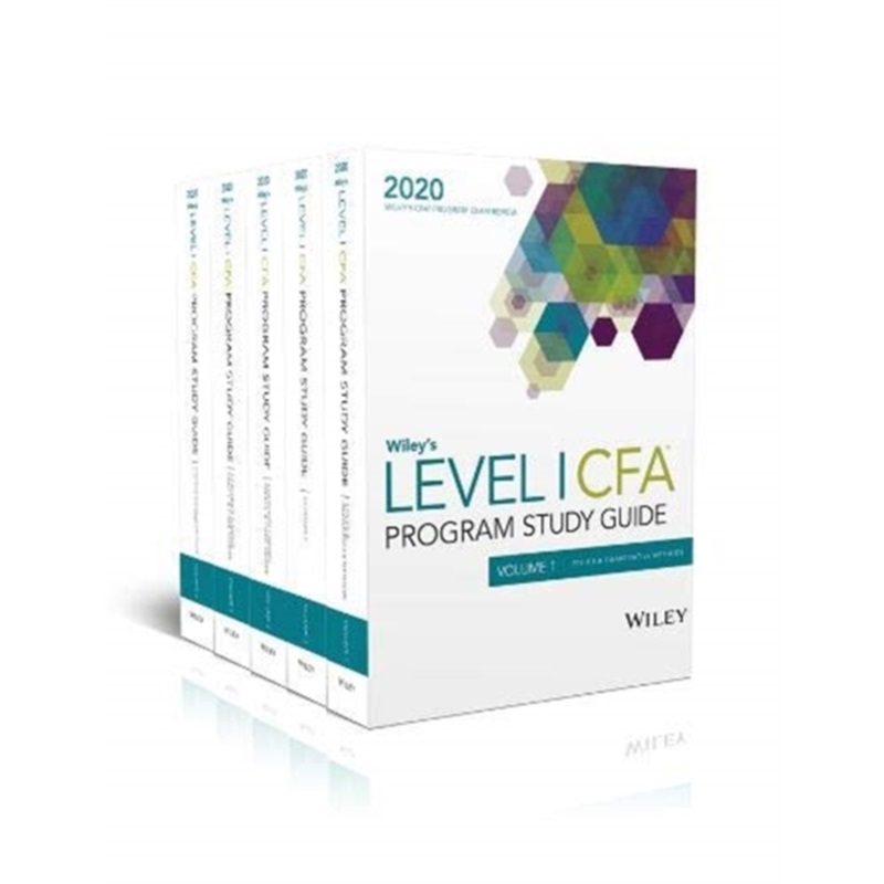预订Wiley's Level I CFA Program Study Guide 2020[9781119644439]