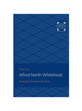 按需印刷不退不换Alfred North Whitehead Vol 1[9781421433486]