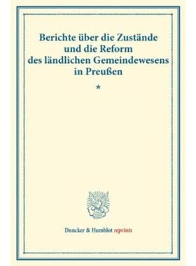 预订【德语】 Berichte uber die Zustande und die Reform