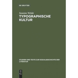 9783484350694 Kultur Typographische 按需印刷DEG