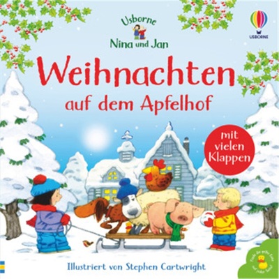 预订【德语】 Nina und Jan: Weihnachten auf dem Apfelhof[9781789414875]
