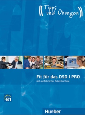 预订【德语】 Fit für das DSD I PRO mit ausführlicher Schreibschule[9783192118609]