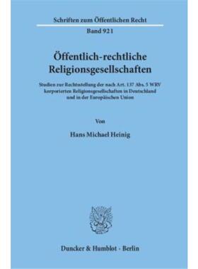 预订不退不换德语 Offentlich-rechtliche Religonsgesellschaf