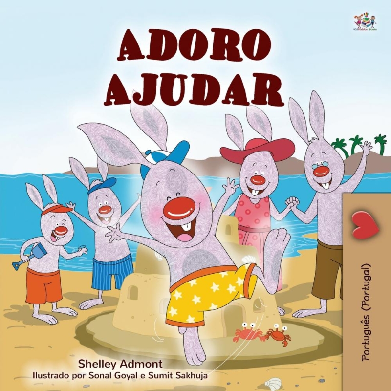 按需印刷POR I Love to Help (Portuguese Children's Book - Portugal)[9781525933240]