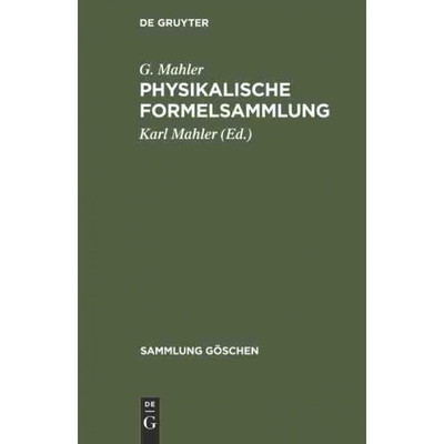 按需印刷不退不换DEG Physikalische Formelsammlung[9783111003511]