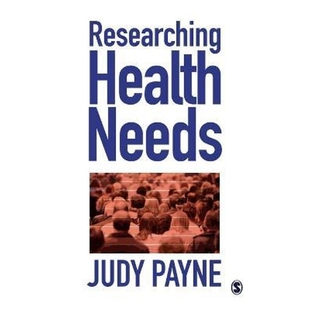 9780761960843 Needs Health 按需印刷Researching