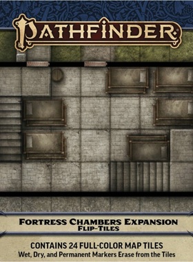 预订Pathfinder Flip-Tiles: Fortress Chambers Expansion[9781640783980]