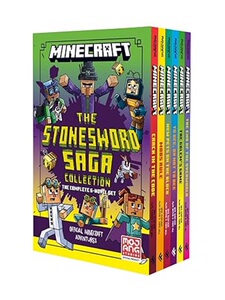 Minecraft Complete 6 Book Stonesword Saga 我的世界 石剑传奇6本全集  Mojang AB [9780008659615]