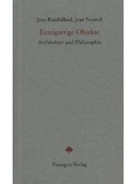 预订【德语】 Les objets singuliers. Architecture et philosophie: