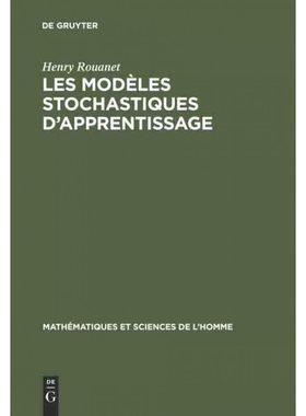 按需印刷不退不换DEG Les modèles stochastiques d apprentissage[9783111172804]