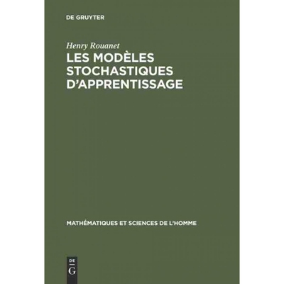 按需印刷DEG Les modèles stochastiques d apprentissage[9783111172804]