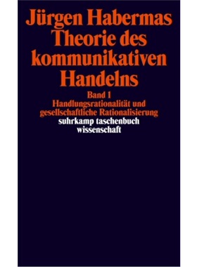 预订【德语】Theorie des kommunikativen Handelns, 2 Teile