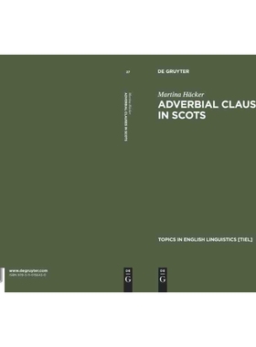 按需印刷DGYT Adverbial Clauses in Scots[9783110156430]