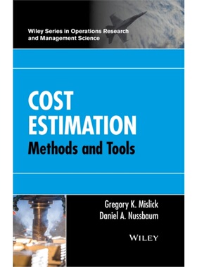 预订Cost Estimation:Methods and Tools[9781118536131]