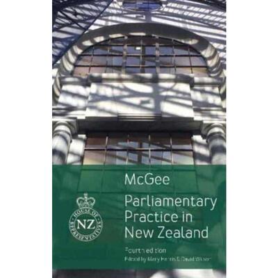 预订不退不换Parliamentary Practice in New Zealand
