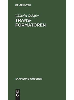 预订【德语】 Transformatoren: